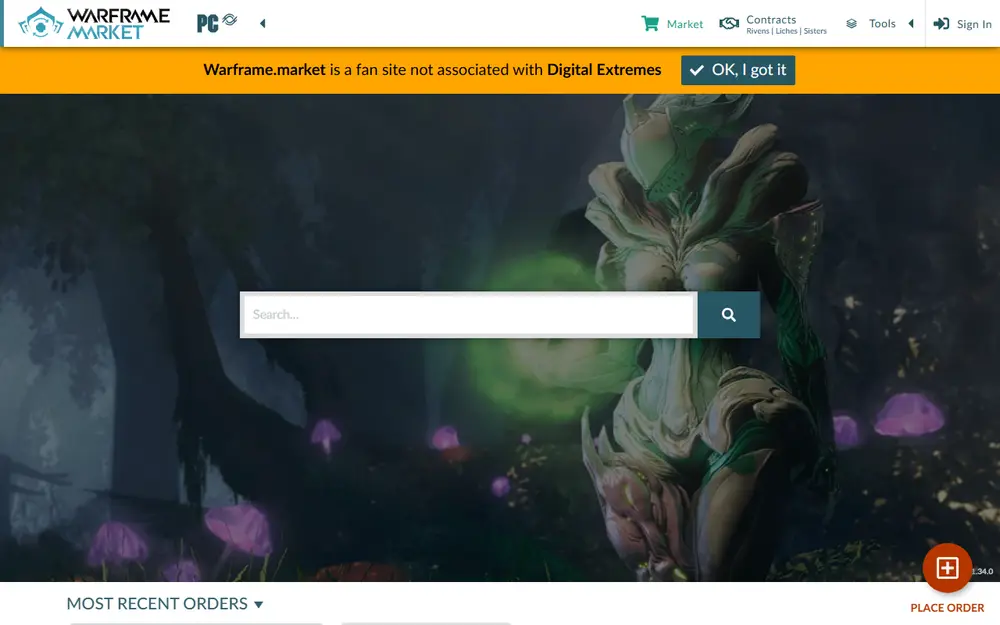 Warframe Market